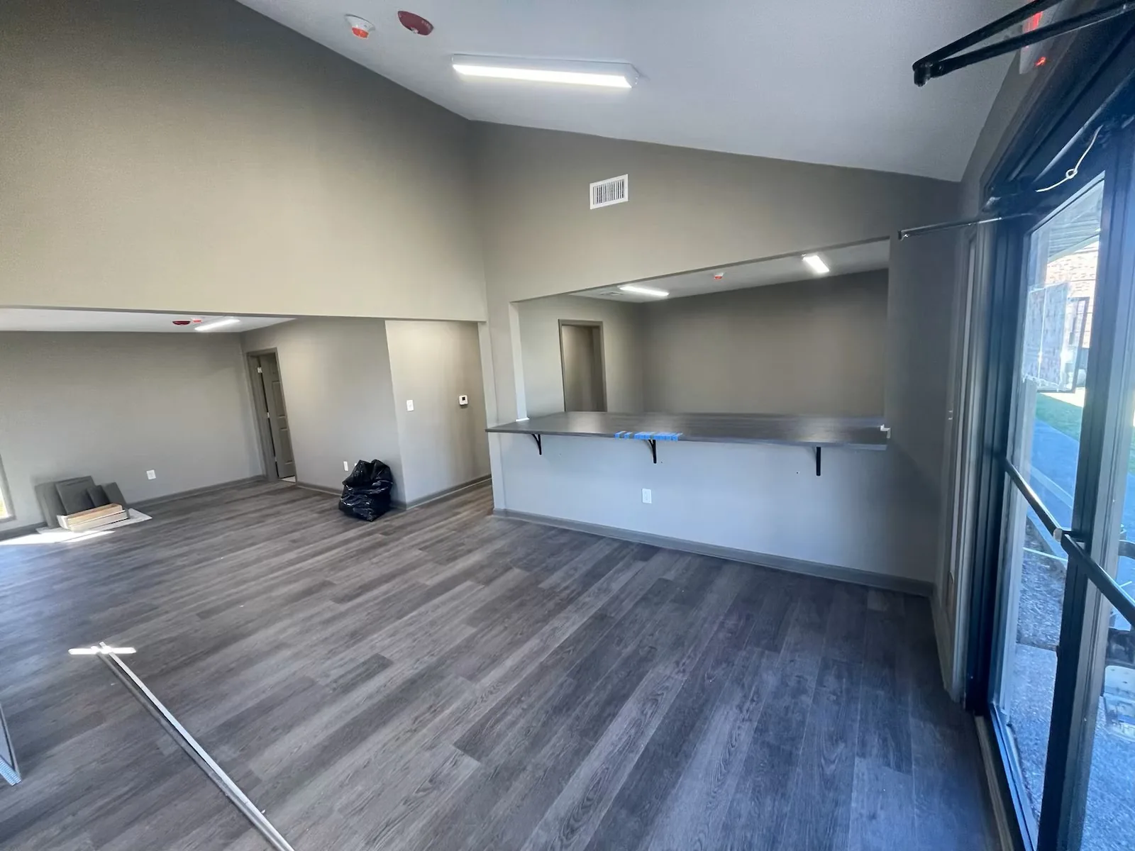 Completed lobby project by Assess Construction