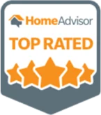 HomeAdvisor Top Rated badge